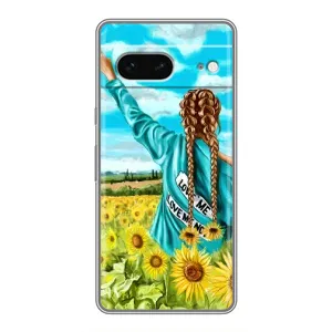Чохол для Патріота України Google Pixel 7 - (AlphaPrint) (Україночка)