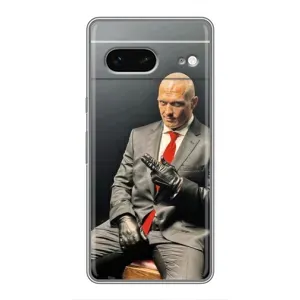 Чохол з принтом «Усик Hitman» для Google Pixel 7
