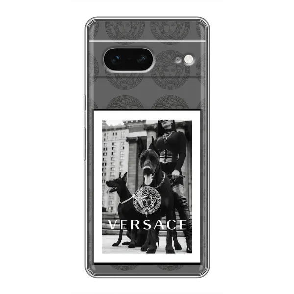 Чехол с принтом «Версаче» для Google Pixel 7 Чехол с принтом «Версаче» для Google Pixel 7