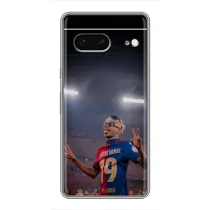 Чехол с принтом «Ямаль на стадионе» для Google Pixel 7