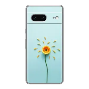 Чохли з квітами для Google Pixel 7 (VPrint) (Жовта квітка)
