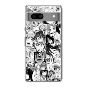 Чехол с принтом «Ahegao manga» для Google Pixel 7A