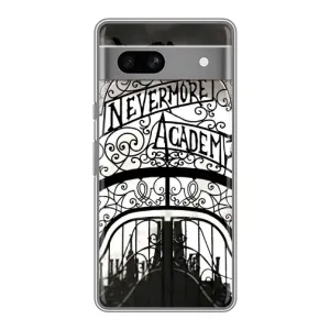 Чехол с принтом «Ворота Академии Невермор» для Google Pixel 7A