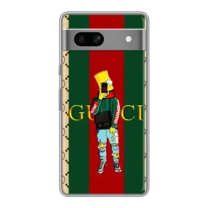 Чехол с принтом «Барт ГУЧЧИ» для Google Pixel 7A