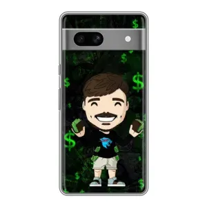 Чехол с принтом «Блогер Beast» для Google Pixel 7A