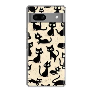 Чохол з малюнком кіт на Google Pixel 7A