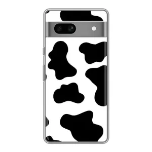 Чохол з принтом «Чорная Буренка» для Google Pixel 7A