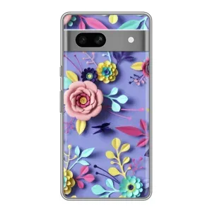 Чохли з квітами для Google Pixel 7A (VPrint) (Дизайн квітів)