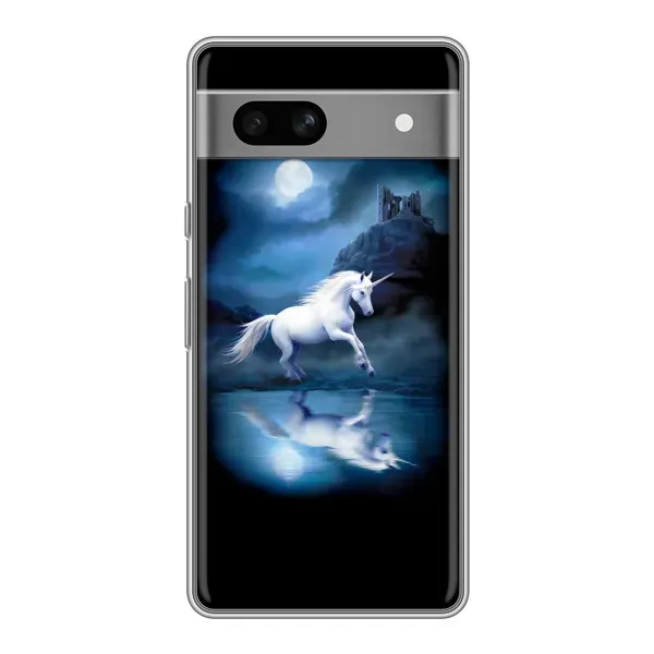 Чехол с принтом «Единорог» для Google Pixel 7A Чехол с принтом «Единорог» для Google Pixel 7A