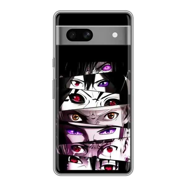 Чехол с принтом «Глаза Аниме» для Google Pixel 7A