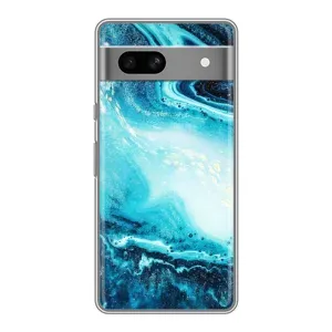 Мраморный чехол на Google Pixel 7A (VPrint)