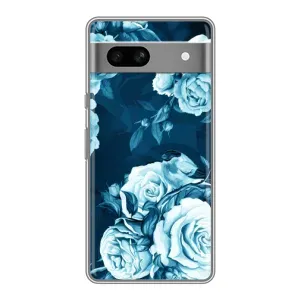 Чехлы (ART) Цветы на Google Pixel 7A (VPrint) (Блактині бутони)