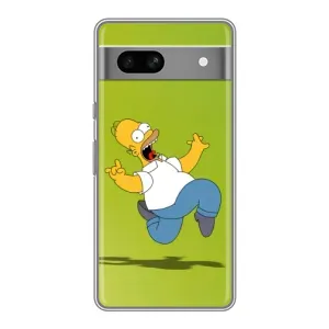 Чохол з принтом «Гомер Сімпсон» для Google Pixel 7A