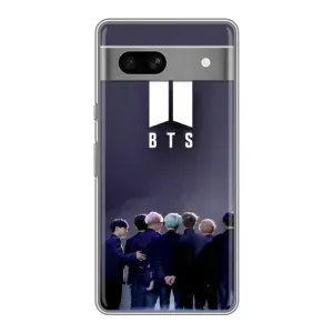 Чехол с принтом «Группа BTS» для Google Pixel 7A