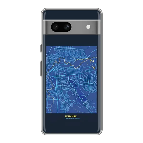 Чехол с принтом «Гуганск» для Google Pixel 7A