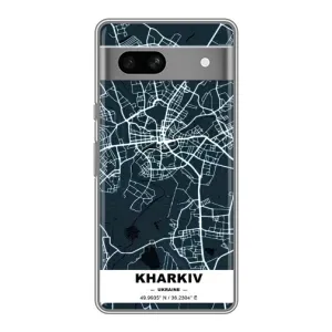 Чехол с принтом «Харьков» для Google Pixel 7A