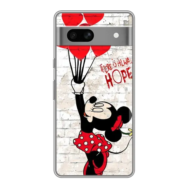 Чехол с принтом «Heart Minni» для Google Pixel 7A