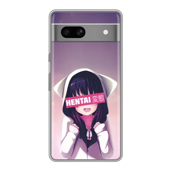 Чехол с принтом «Hentai chan» для Google Pixel 7A