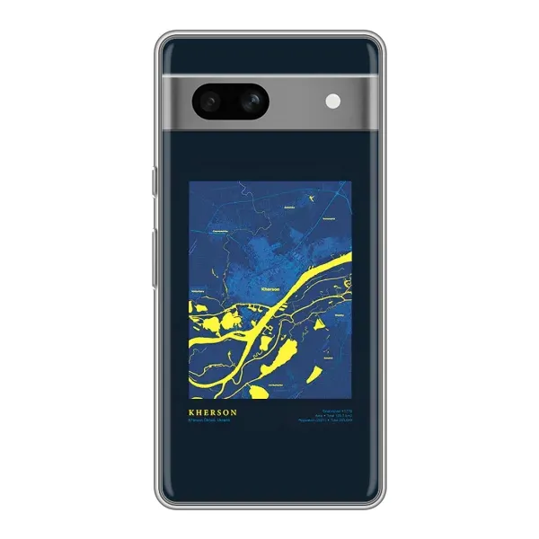 Чехол с принтом «Херсон» для Google Pixel 7A