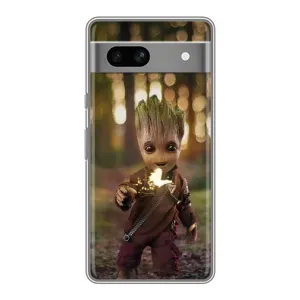 Чехол с принтом «I am Groot» для Google Pixel 7A