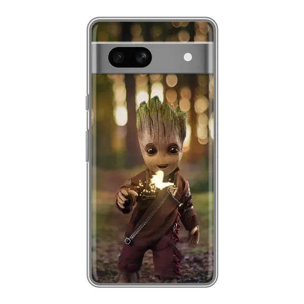 Чехол с принтом «I am Groot» для Google Pixel 7A