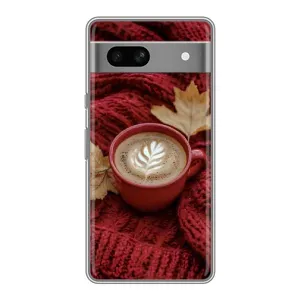Чохол з принтом «Кава на ковдрі» для Google Pixel 7A
