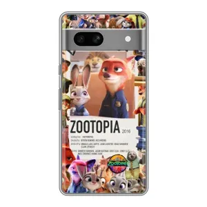 Чохол з принтом «Постер Зоотрополіс» для Google Pixel 7A
