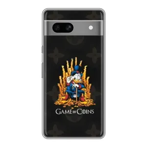 Чехлы для Google Pixel 7A - Скрудж МакДак Louis Vuitton (PREMIUMPrint) (Король денег)