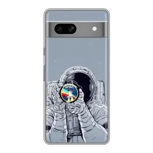 Чохол NASA для Google Pixel 7A (AlphaPrint) (Космонавт фото)
