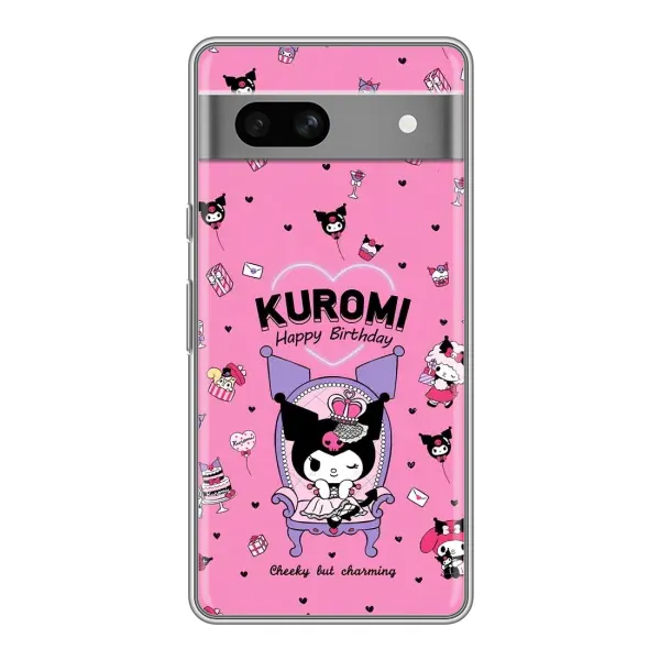 Чехол с принтом «KUROMI» для Google Pixel 7A Чехол с принтом «KUROMI» для Google Pixel 7A