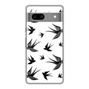 Чехол с птицами на Google Pixel 7A (VPrint)