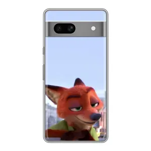 Чохол з принтом «Лис Нік» для Google Pixel 7A