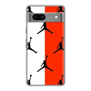 Чохли для Google Pixel 7A - з картинкою JORDAN (AlphaPrint) (Лого Джордан)