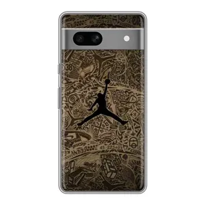 Чохли для Google Pixel 7A - з картинкою JORDAN (AlphaPrint) (Logo Jordan)