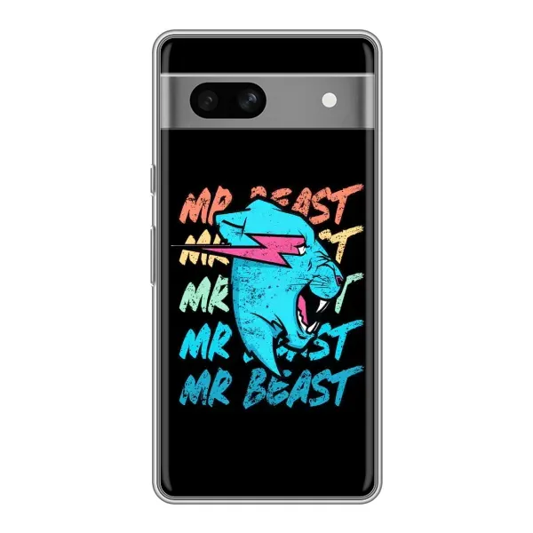 Чехол с принтом «logo Mr beast» для Google Pixel 7A