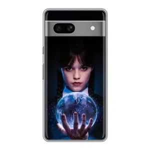 Чехол с принтом «Магическая сфера Уэнздей» для Google Pixel 7A