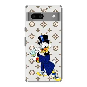 Чехлы для Google Pixel 7A - Скрудж МакДак Louis Vuitton (PREMIUMPrint) (Макдак на стиле)