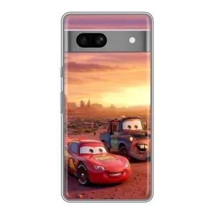 Чохол з принтом «Маквін та Сирник» для Google Pixel 7A