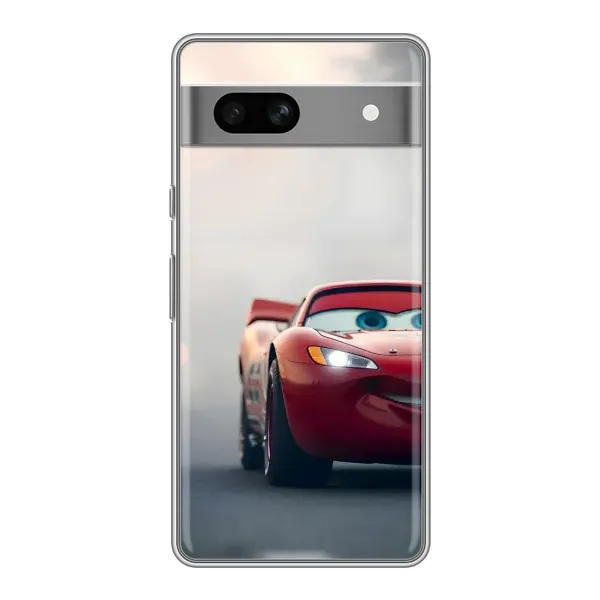 Чехол с принтом «Скоростной Маквин» для Google Pixel 7A Чехол с принтом «Скоростной Маквин» для Google Pixel 7A