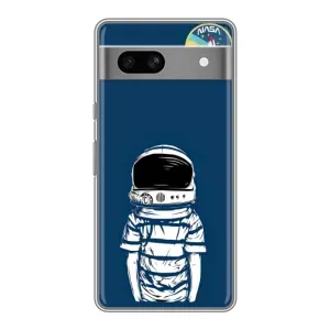 Чохол NASA для Google Pixel 7A (AlphaPrint) (Хлопчик в шоломі)