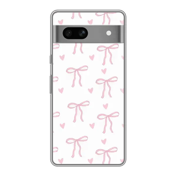 Чехол с принтом «Маленькие бантики» для Google Pixel 7A Чехол с принтом «Маленькие бантики» для Google Pixel 7A