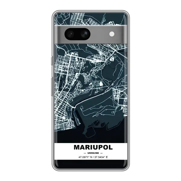 Чехол с принтом «Мариуполь» для Google Pixel 7A