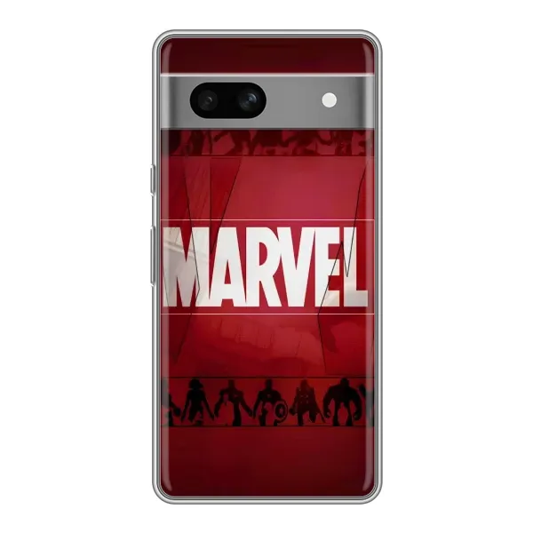 Чехол с принтом «MARVEL» для Google Pixel 7A