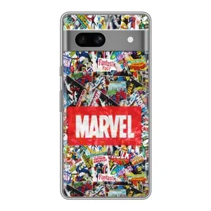 Чехол с принтом «Марвел комиксы» для Google Pixel 7A