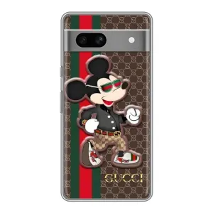 Чохли  GUCCI для Гоогле Піксел 7А (AlphaPrint) (Маус Гуччі)