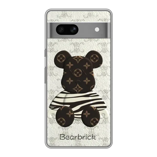 Чехол с принтом «Медведь LV» для Google Pixel 7A
