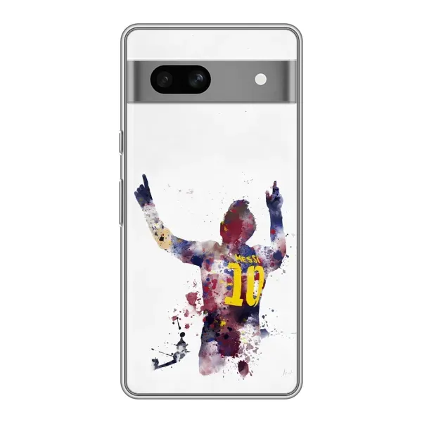 Чехол с принтом «Messi Barca» для Google Pixel 7A