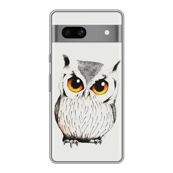 Чехол с принтом «Милая Сова» для Google Pixel 7A