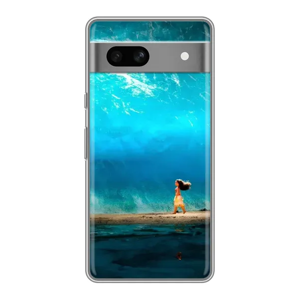 Чехол с принтом «Океан Моана» для Google Pixel 7A