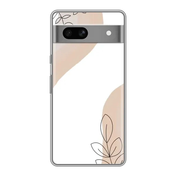 Чехол с принтом «Нюдовая веточка абстракция» для Google Pixel 7A Чехол с принтом «Нюдовая веточка абстракция» для Google Pixel 7A